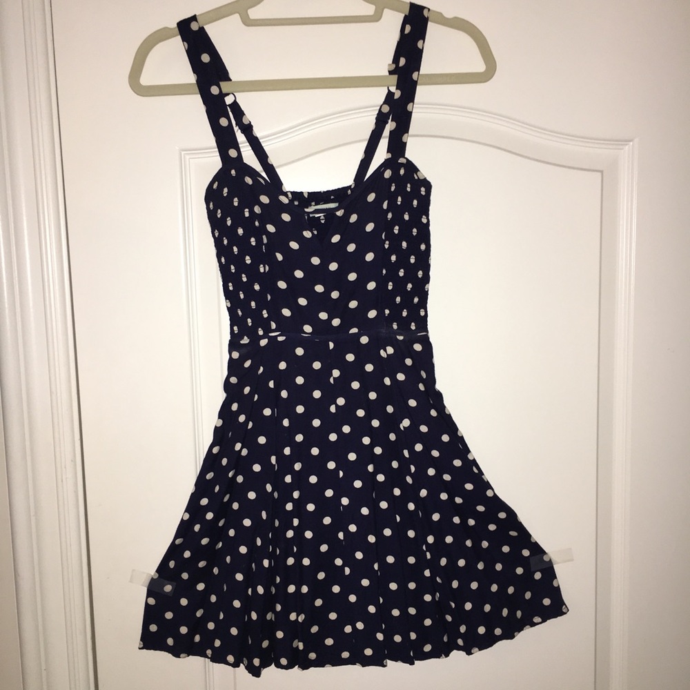 Kimchi blue fitted skater dress